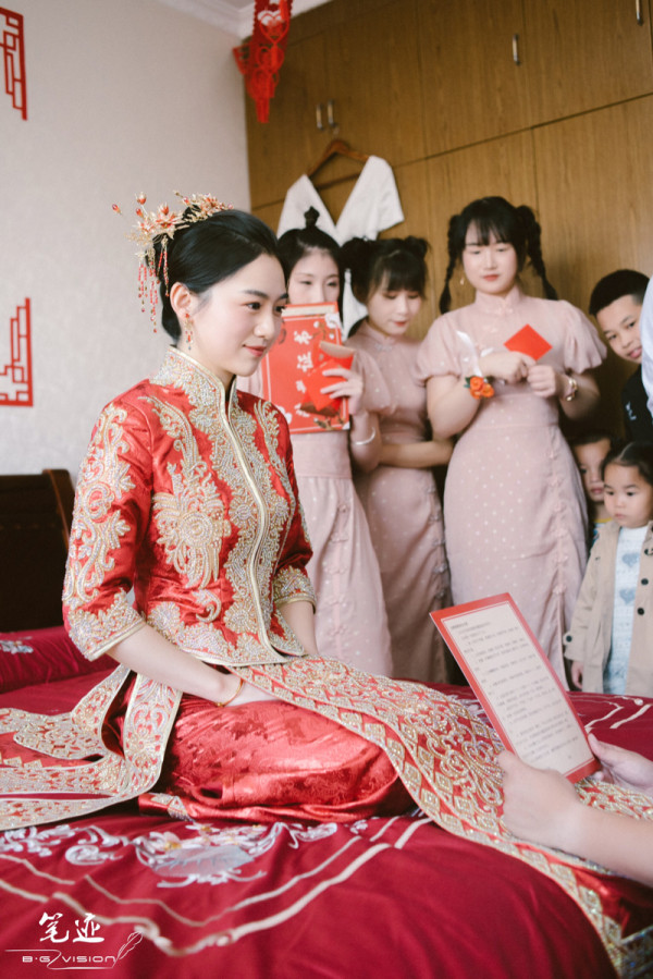 中式新娘造型