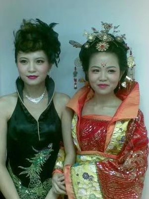 唐妆，中式新娘妆
